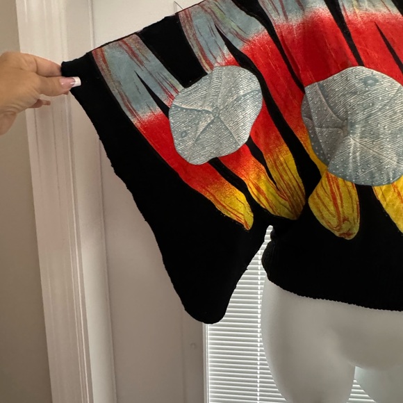 Vintage 80s Kansai Yamamoto Japanese designer sweater - Picture 3 of 4